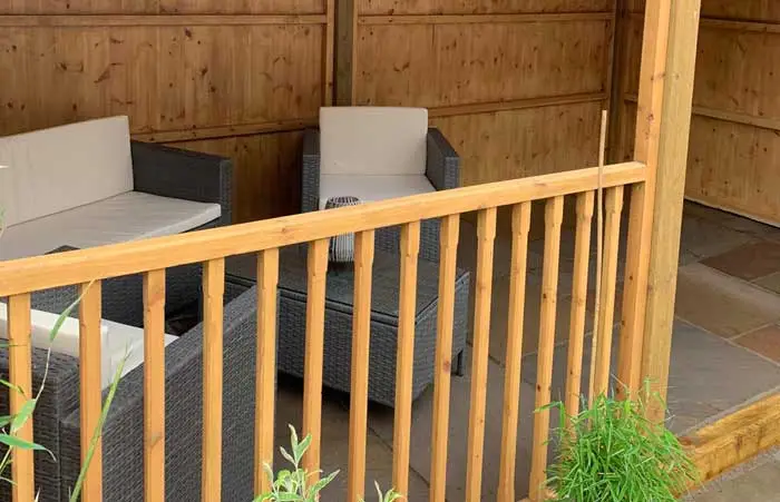 Summerhouse detail
