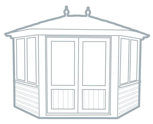 The Hampshire Extended Summerhouse