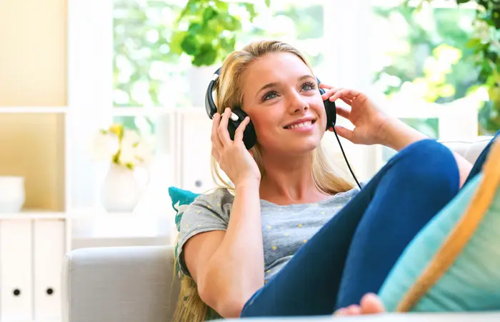 Young Woman relaxing